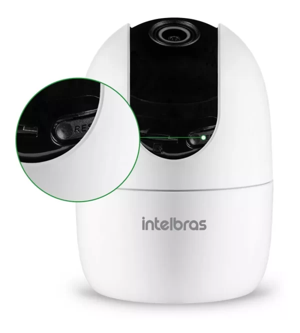 Câmera Inteligente Interna Im4 C + Micro-sd 32 Gb Intelbras Cor Branco - Image 5